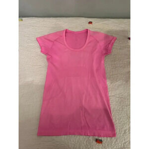 Lululemon Swiftly Tech Short Sleeve Pink Rare Color 8